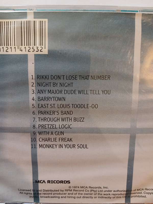Steely Dan, Pretzel Logic CD