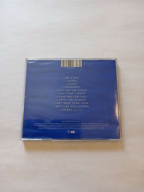 Robbie Williams, Take The Crown CD, Europe