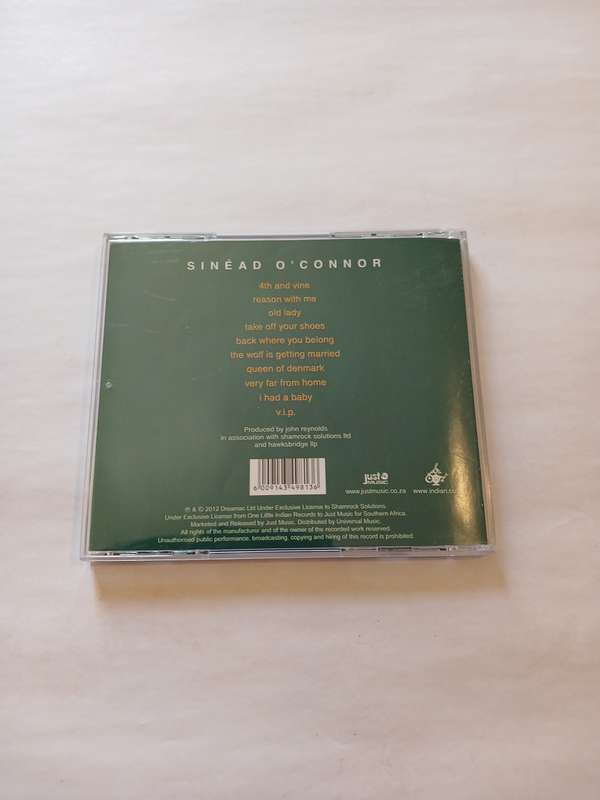 Sinead O'Connor, How About I Be Me and you be you CD