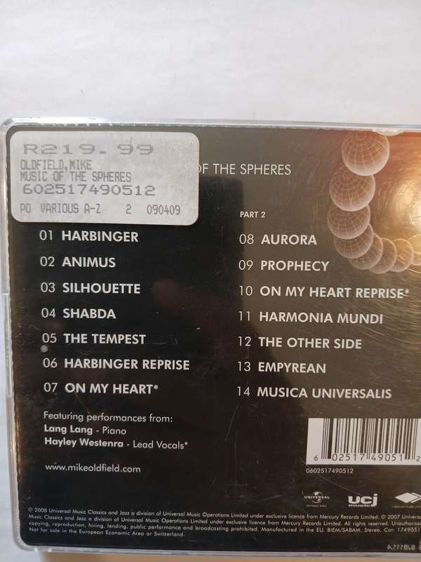 George Michael, Symphonica CD