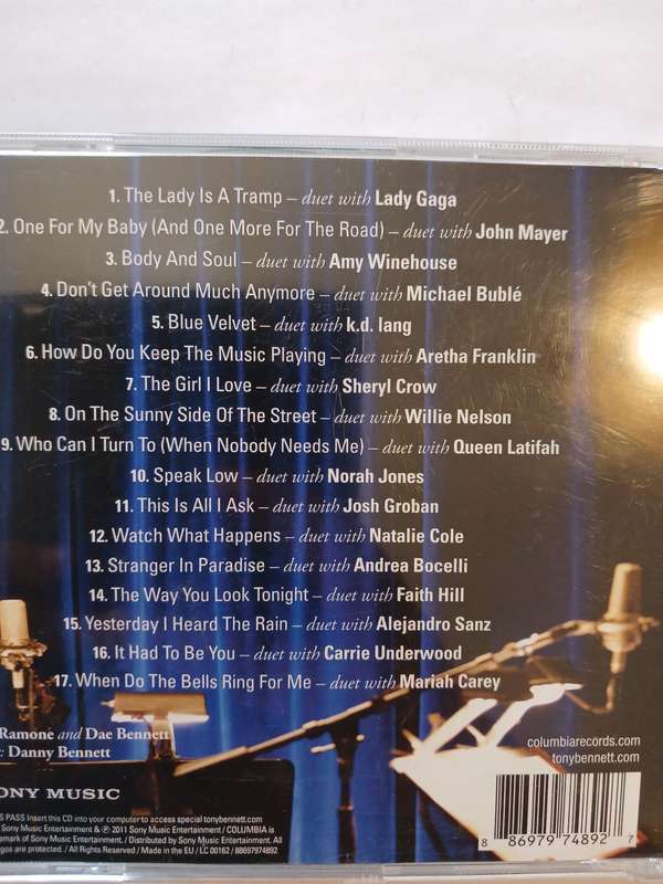 Tony Bennet Duets II CD, Canada, Enhanced CD