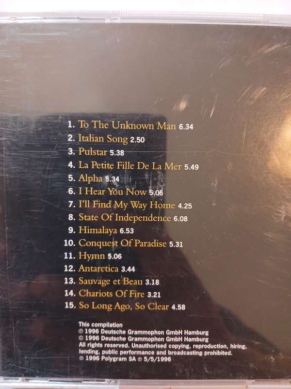 Vangelis, Portraits CD