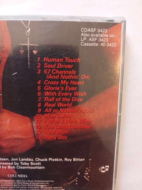 Bruce Springsteen, Human Touch CD