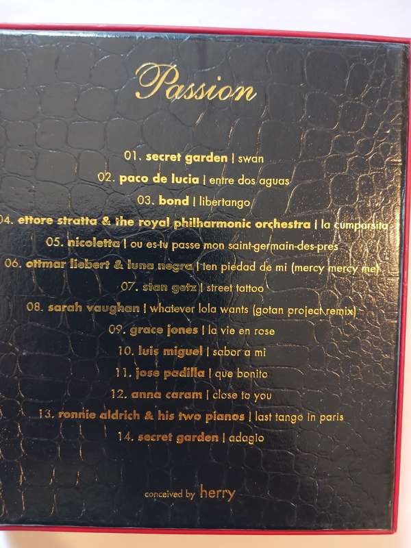 High Society, Passion CD