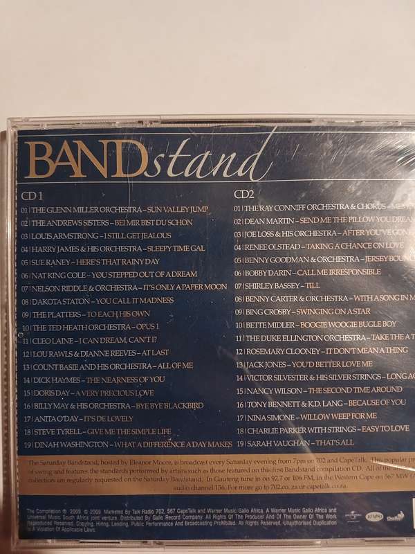 Bandstand Volume One, 2 x CD