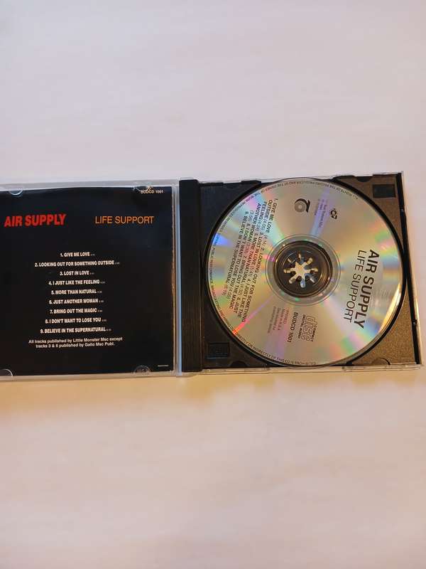 Air Supply, Life Support CD