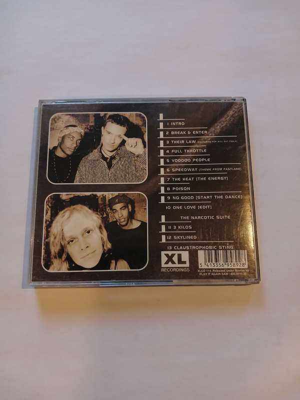 The Prodigy, Music for the Jilted Generation CD, UK