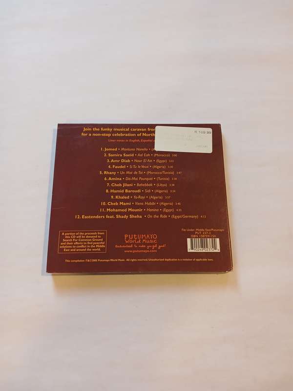 North African Groove, Putumayo, CD, Europe