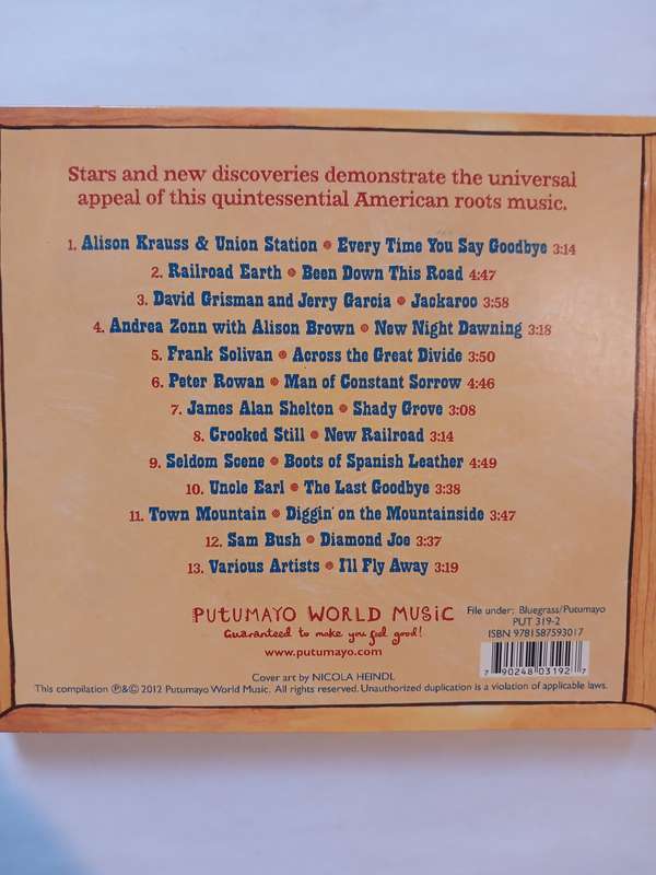 Bluegrass, Putumayo, CD