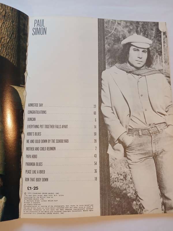 Paul Simon Song Book/Sheet Music