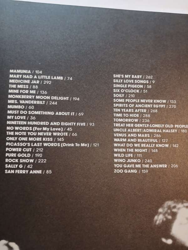 Wings Complete, The Songs of Paul McCartney and Wings Song Book/Sheet Music