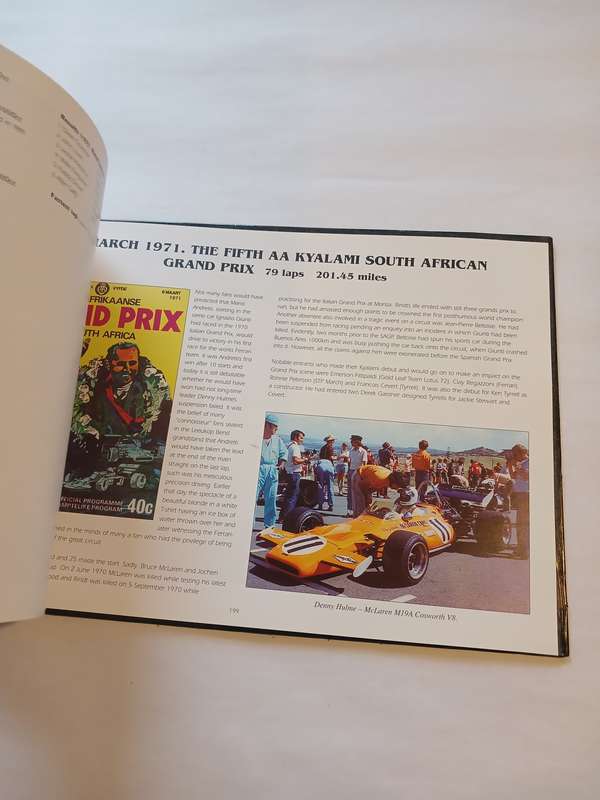 Sunset on Kyalami 1961-1971 by Gary Kegel & Brian Bennett, Signed