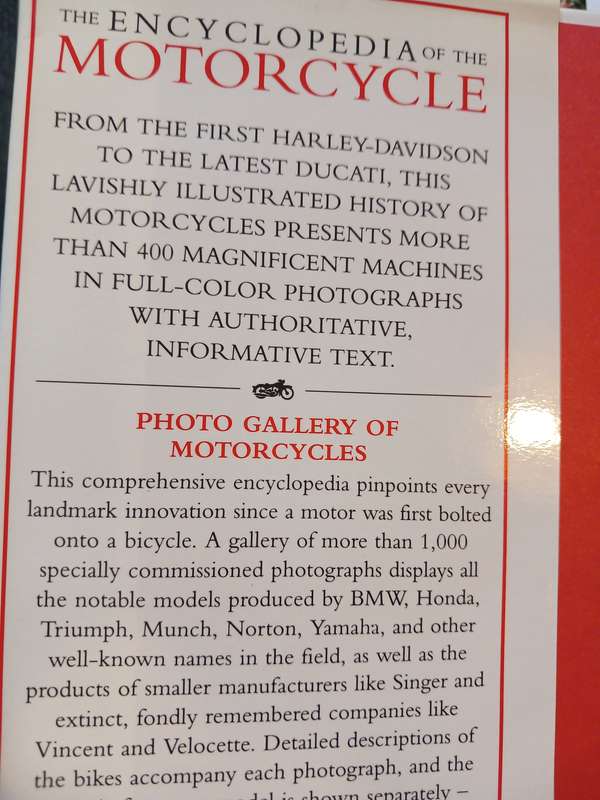 The Encyclopedia of the Motorcycle by Hugo Wilson