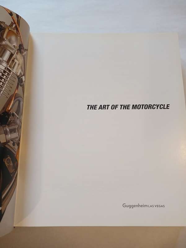 The Art of the Motorcycle, Guggenheim Museum edited by Matthew Drutt