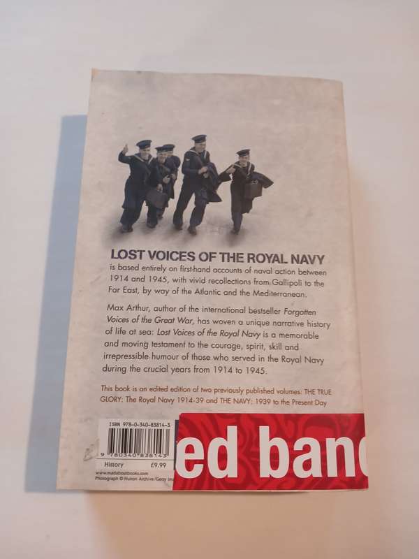 Lost Voices of the Royal Navy by Max Arthur