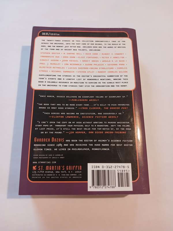The Years Best Science Fiction, Eighteenth Annual Collection