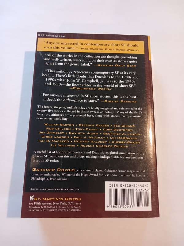 The Years Best Science Fiction, Sixteenth Annual Collection