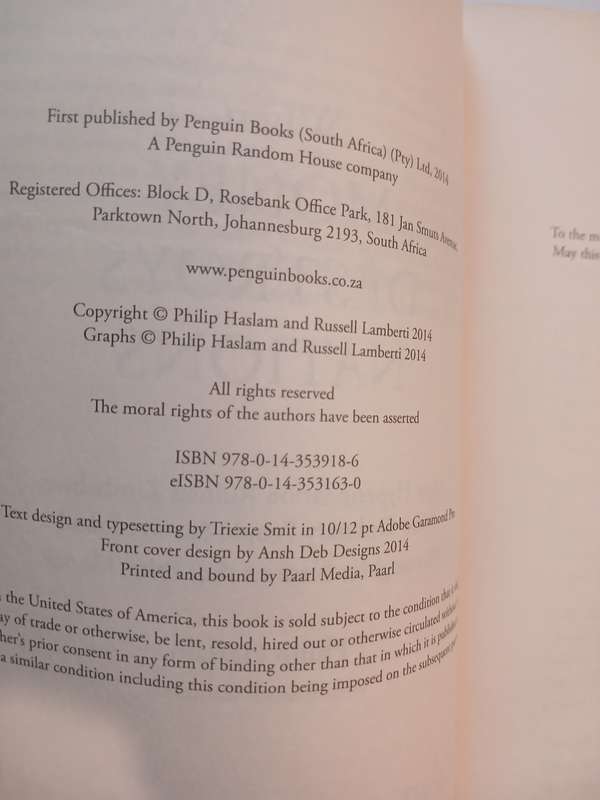 When Money Destroys Nations by Philip Haslam with Russell Lamberti, signed