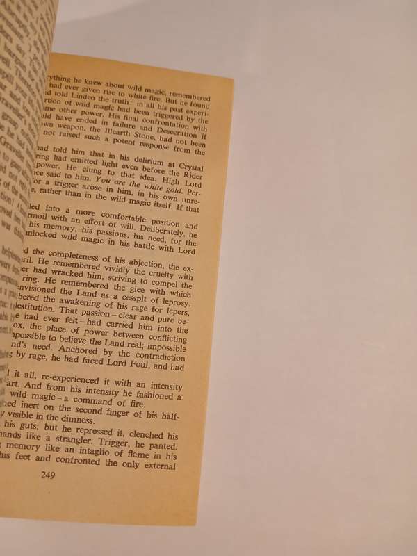 Wounded Land, Volume 1 by Stephen Donaldson, The Second Chronicles of Thomas Covenant
