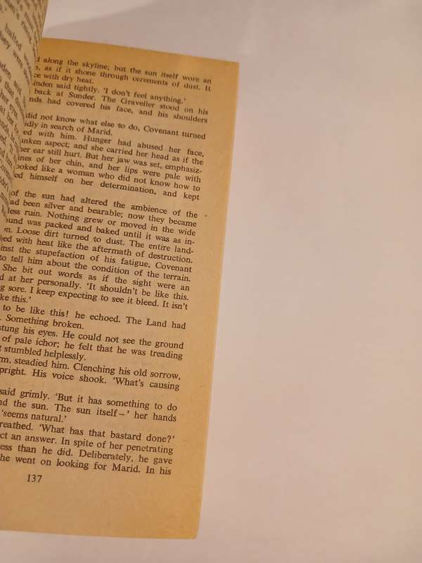 Wounded Land, Volume 1 by Stephen Donaldson, The Second Chronicles of Thomas Covenant