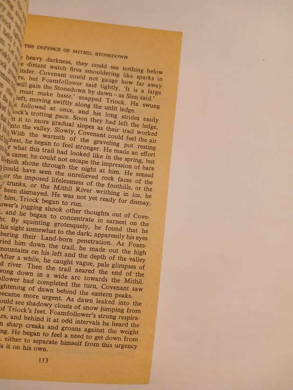 Power That Preserves, Volume III, The First Chronicles of Thomas Covenant the Unbeliever by Stephen