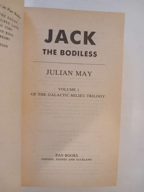 Jack the Bodiless by Julian May