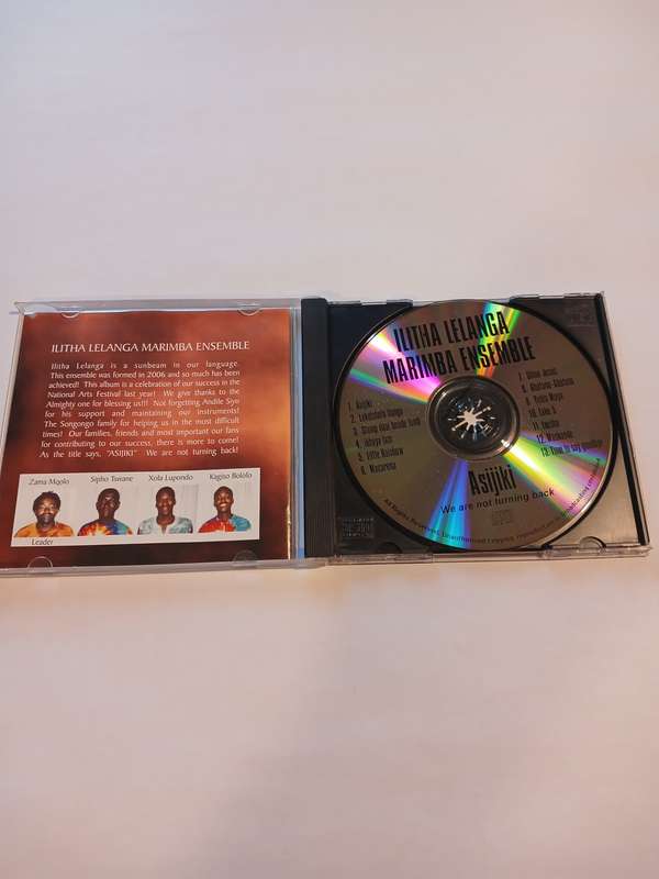 Ilitha Lelanga Marimba Ensemble, Asijiki, We are not Turning Back CD