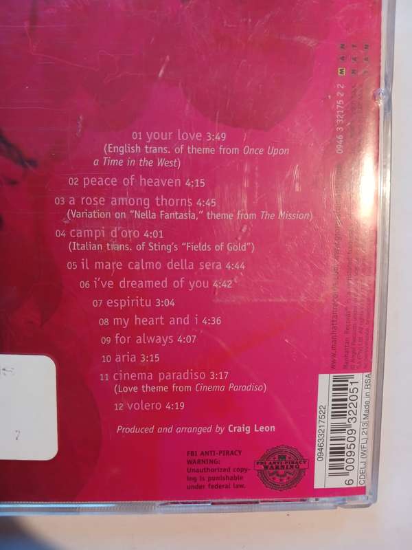 Giorgia Fumanti, From my Heart CD