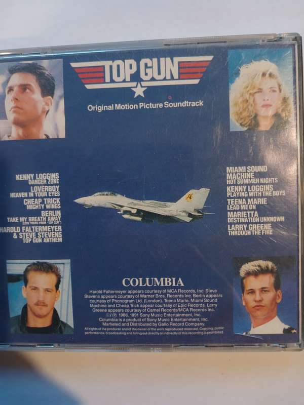 Top Gun, Motion Picture Soundtrack CD