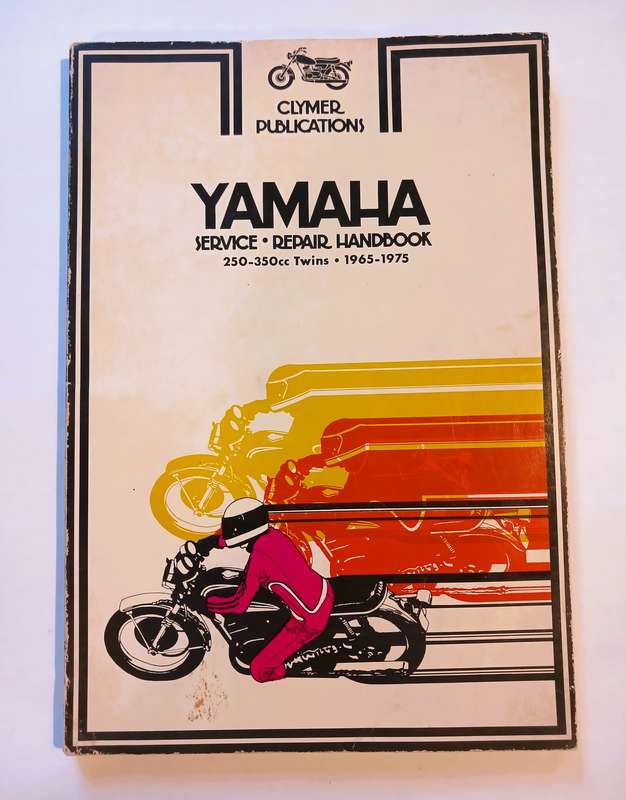 Yamaha Service Repair Handbook, 250-350cc Twins, 1965-1975