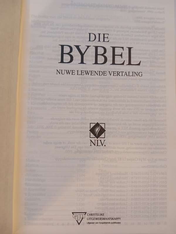 Die Bybel, Nuwe Lewende Vertaling, Tweede Uitgawe 2011