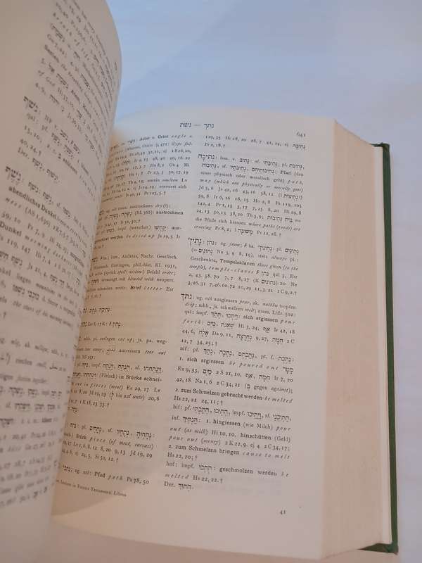 Lexicon In Veteris Testamenti Libros 1958