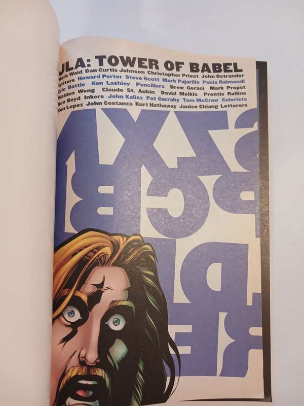 JLA, Tower of Babel, DC Comics 2001