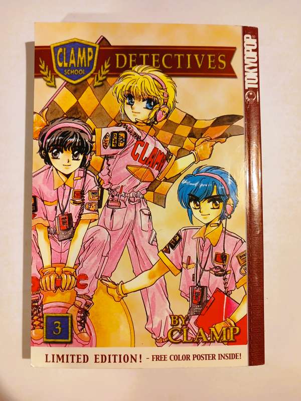 Clamp School Detectives Vol. 3, Limited Edition, Manga