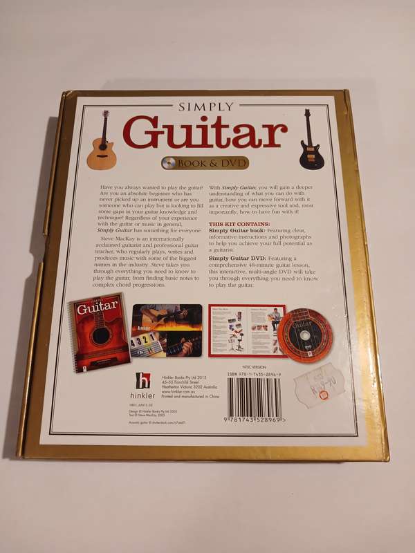 Simply Guitar, Book and DVD