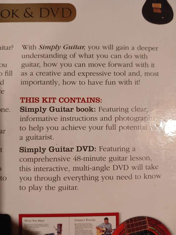 Simply Guitar, Book and DVD