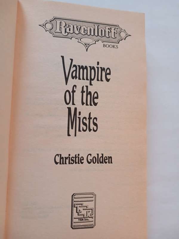 Vampire of the Mists by Christie Golden, Ravenloft Books