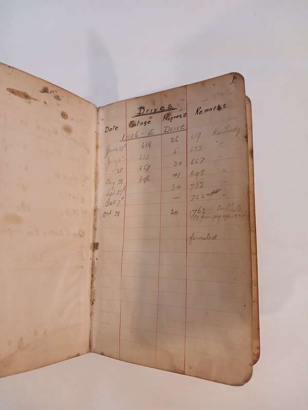 Geldenhuys Deep Ltd. Mining Co. Transit Book, 1913