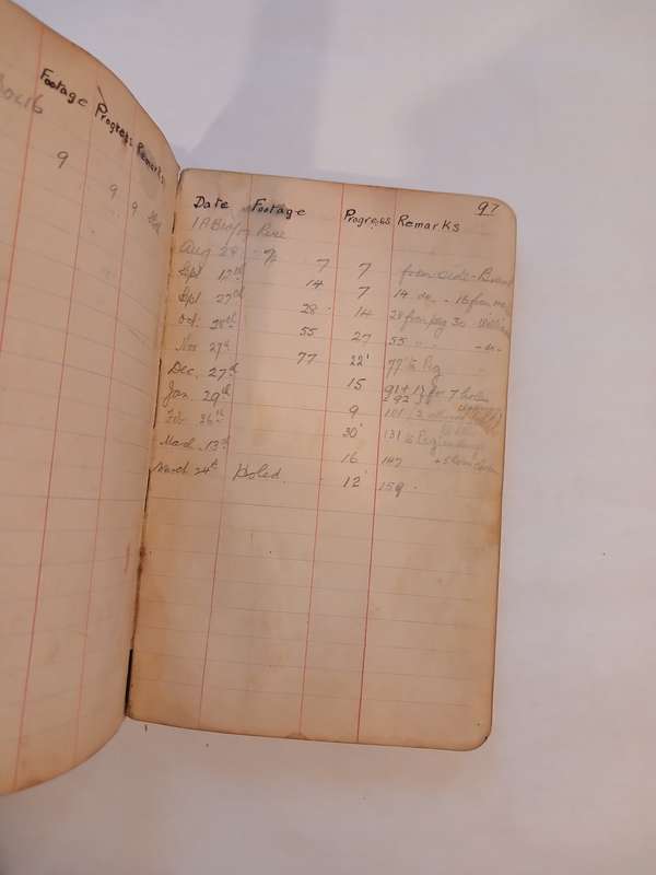 Geldenhuys Deep Ltd. Mining Co. Transit Book, 1913