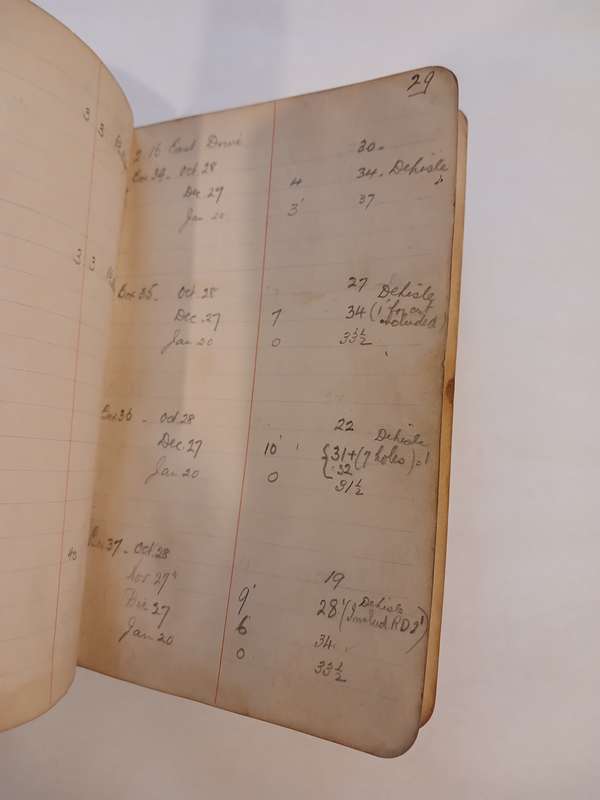 Geldenhuys Deep Ltd. Mining Co. Transit Book, 1913