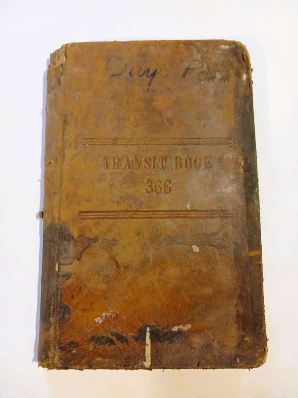 Gold Mining Transit Book, 1903