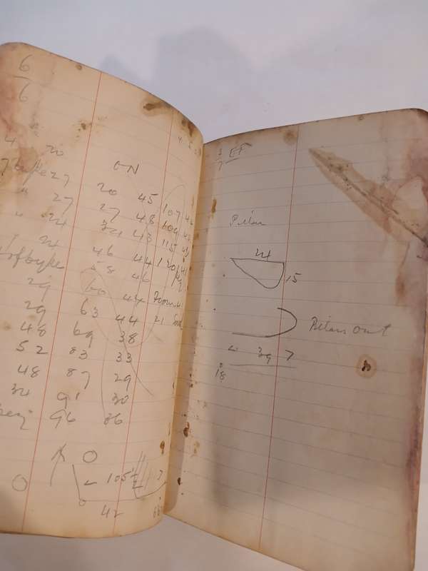 Gold Mining Transit Book, 1903