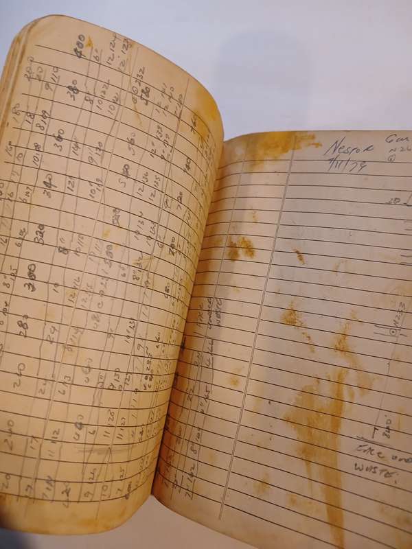 Gold Mining Field Book, 1979-1980