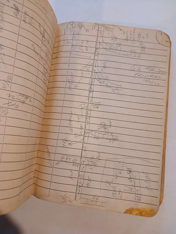 Gold Mining Field Book, 1979-1980