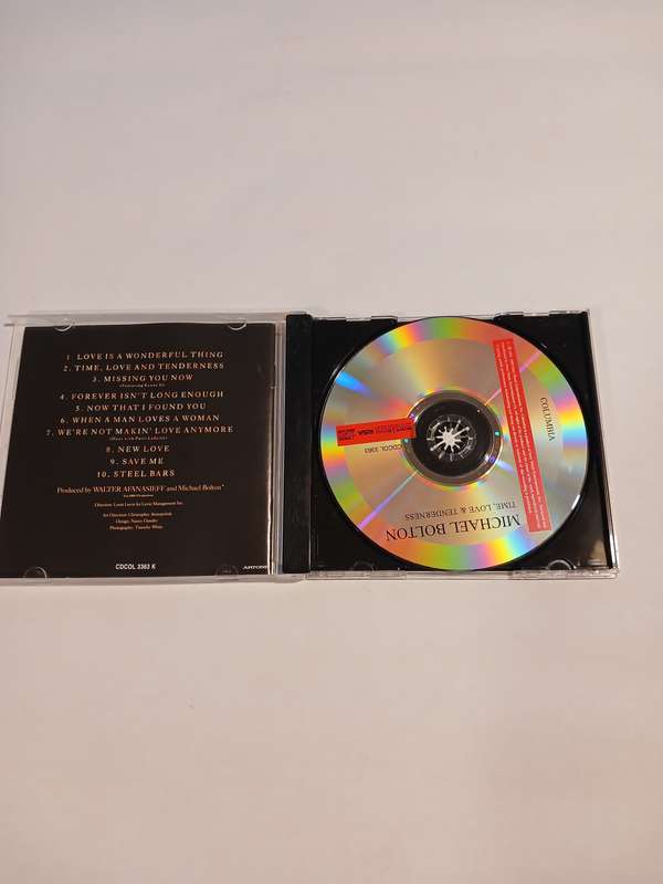Michael Bolton, Time, Love & Tenderness CD