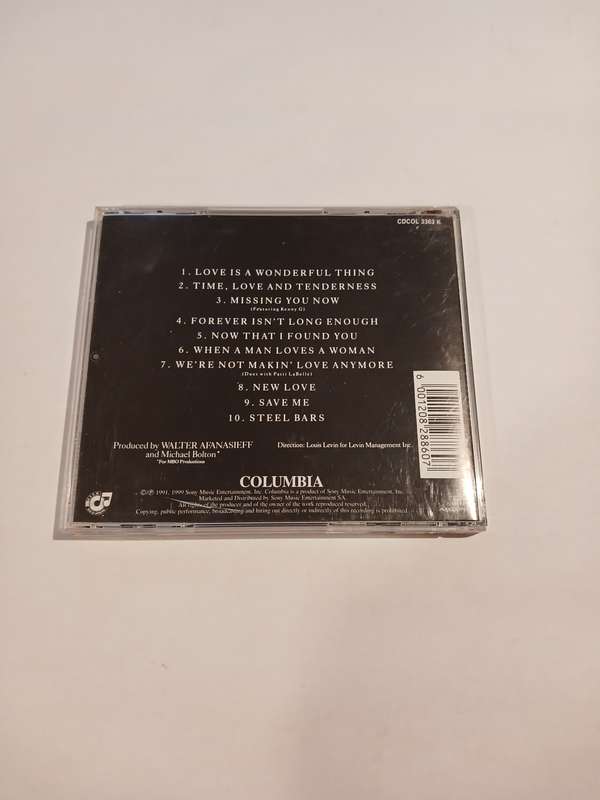 Michael Bolton, Time, Love & Tenderness CD