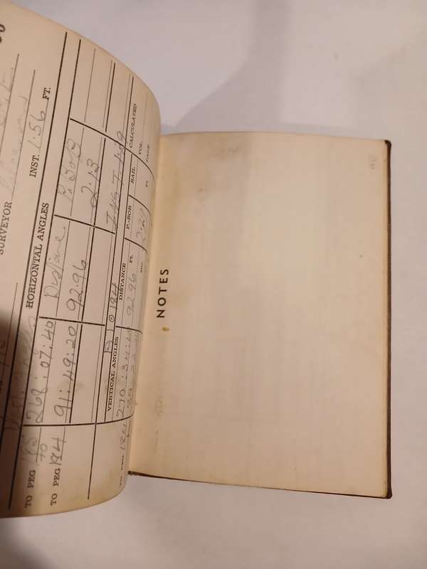 Primrose Gold Mine Field Book 1934