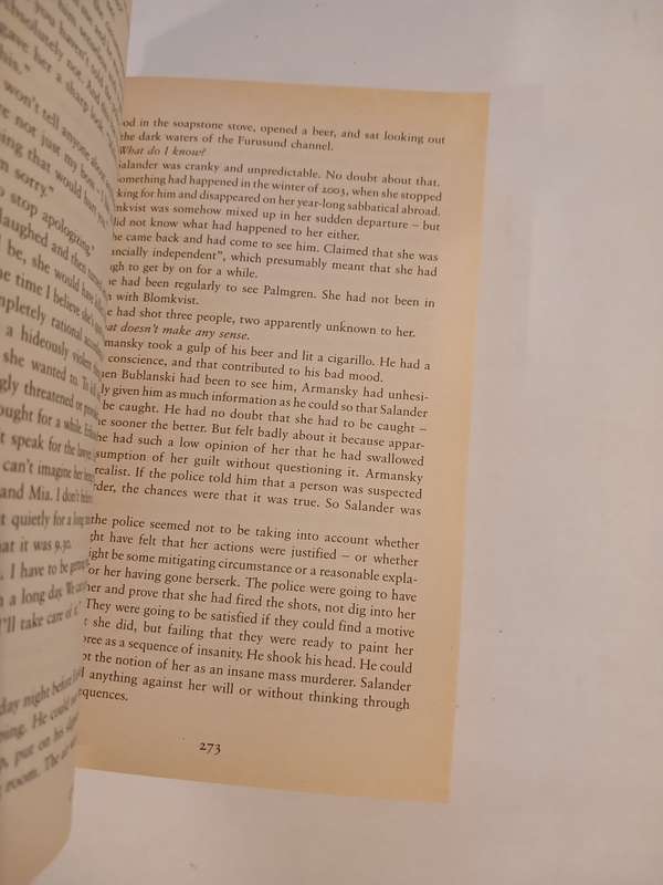 The Girl Who Played With Fire by Stieg Larsson