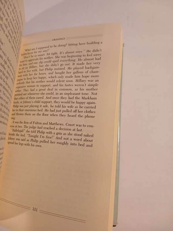 Crossings by Danielle Steel, First Edition