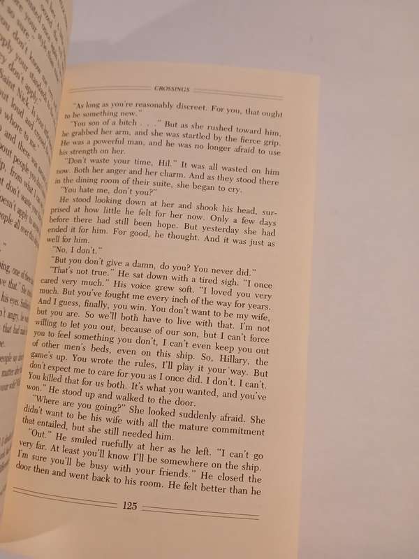 Crossings by Danielle Steel, First Edition